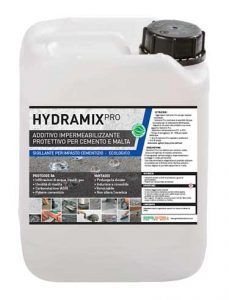 Hydramix Pro, additivo impermeabilizzante cemento, malta impermeabilizzante
