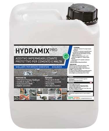 Hydramix Pro, additivo impermeabilizzante cemento