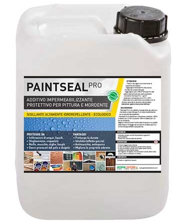 Paintseal Pro - additivo impermeabilizzante pittura, idrorepellente, pittura, mordente